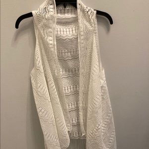 Fringe knitted Vest